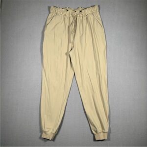 Lululemon Prosecco Joggers Women’s 10 Cream Stretch High-Rise Tan W5DCRS Stretch